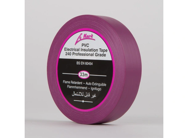 Le Mark PVC Tape VIOLET 19mm X 33m 